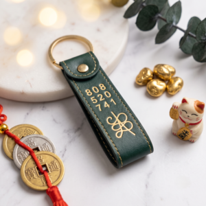 Money Magnet Zibu Symbol Keychain