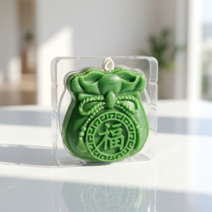 Feng Shui Wealth Pot Candle for abundance, prosperity and positive intentions Feng Shui abundance candle with wealth pot symbolism Wealth Pot Candle for prosperity and abundance-inspired rituals