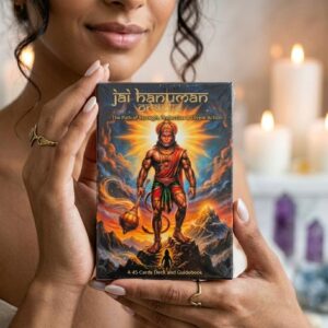 Lord Hanuman Oracle Cards Set - Based on Lord Hanuman's Life Situations