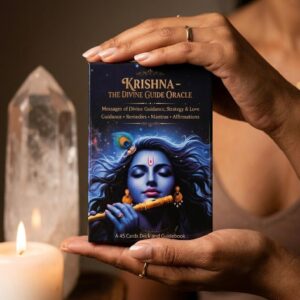 Krishna The Divine Guide Oracle Deck-45 Oracle Cards with Guidebook