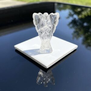 Natural Clear Quartz Wings Angel (2 Inch) Master Healer Crystal Angel