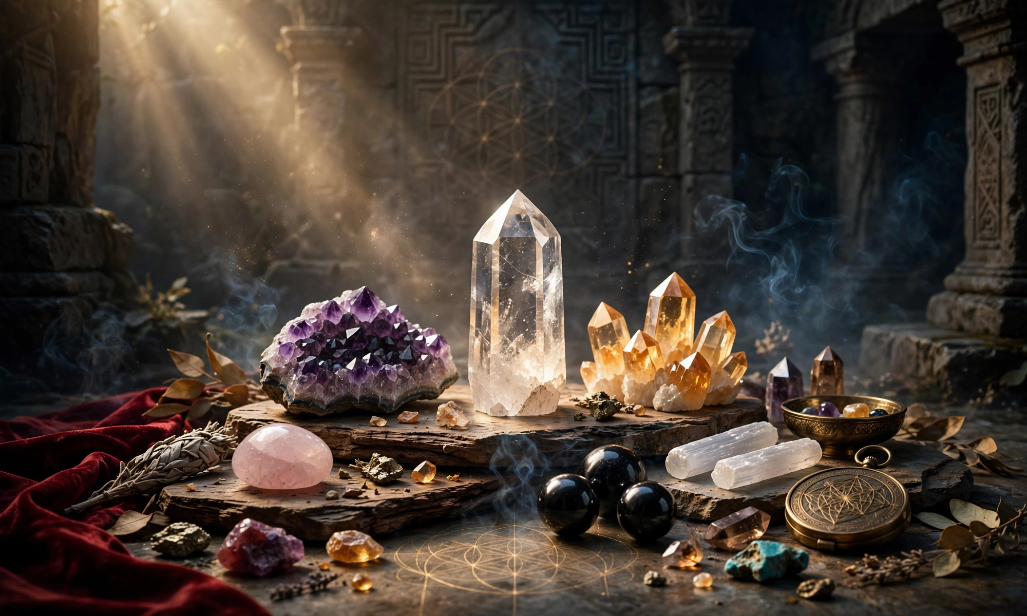 Crystals & Healing Treasures